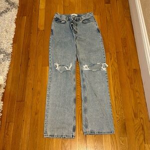 Mango distressed jeans